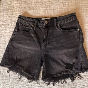 Dear John Black Denim Shorts
